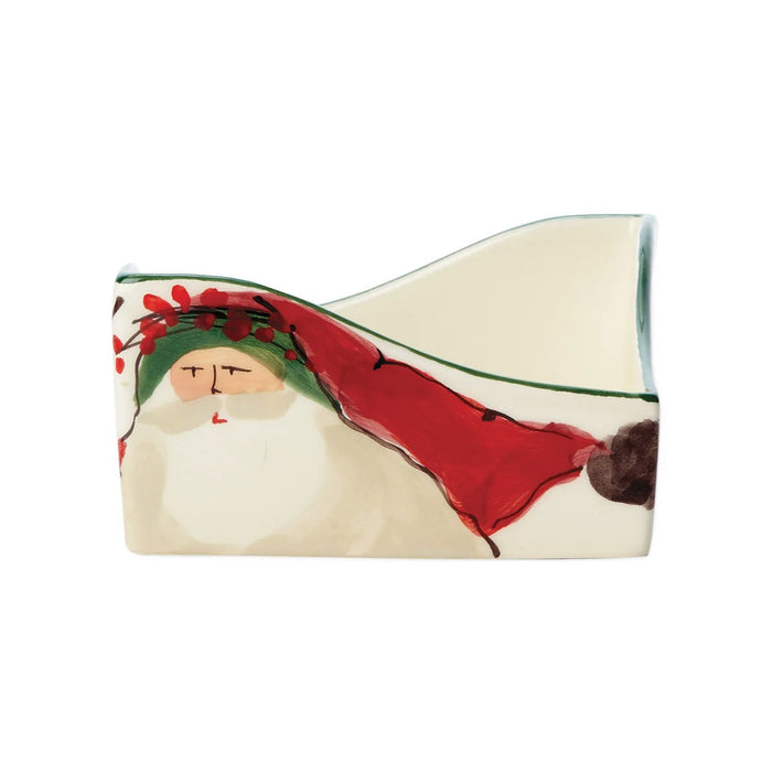 Vietri Old St. Nick Cocktail Napkin Holder