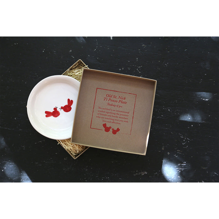 Vietri Old St. Nick Ti Penso Plate