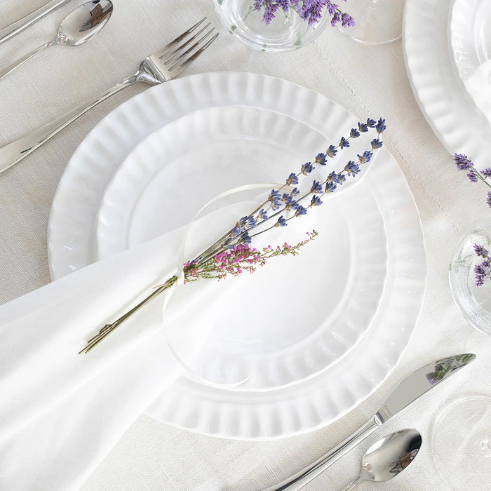 Vietri Pietra Serena Dinner Plate