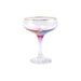 Viva By Vietri Rainbow Coupe Champagne Glass