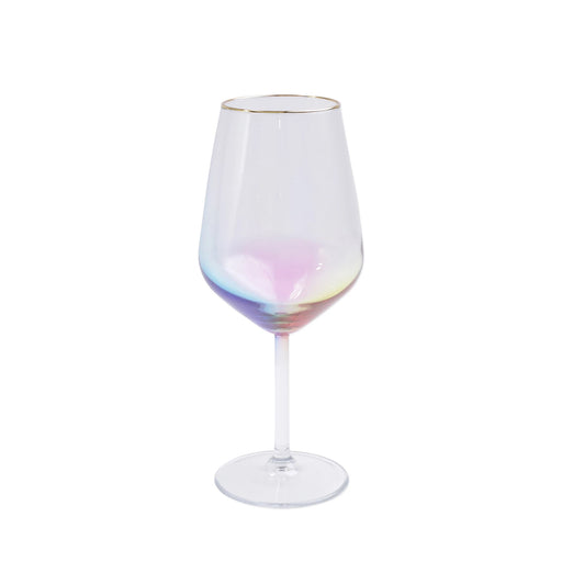 Viva By Vietri Rainbow Wine Glass
