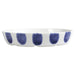 Viva By Vietri Santorini Dot Oval Baker