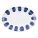Viva By Vietri Santorini Dot Small Oval Platter