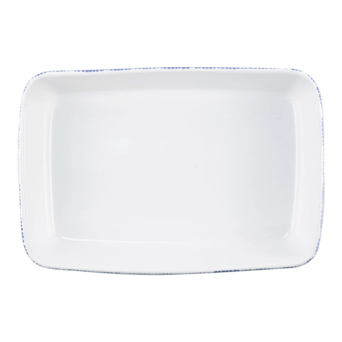 Viva By Vietri Santorini Stripe Rectangular Baker