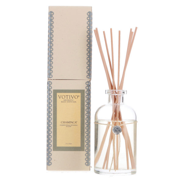 Votivo Champaca Reed Diffuser — Las Cosas Kitchen Shoppe
