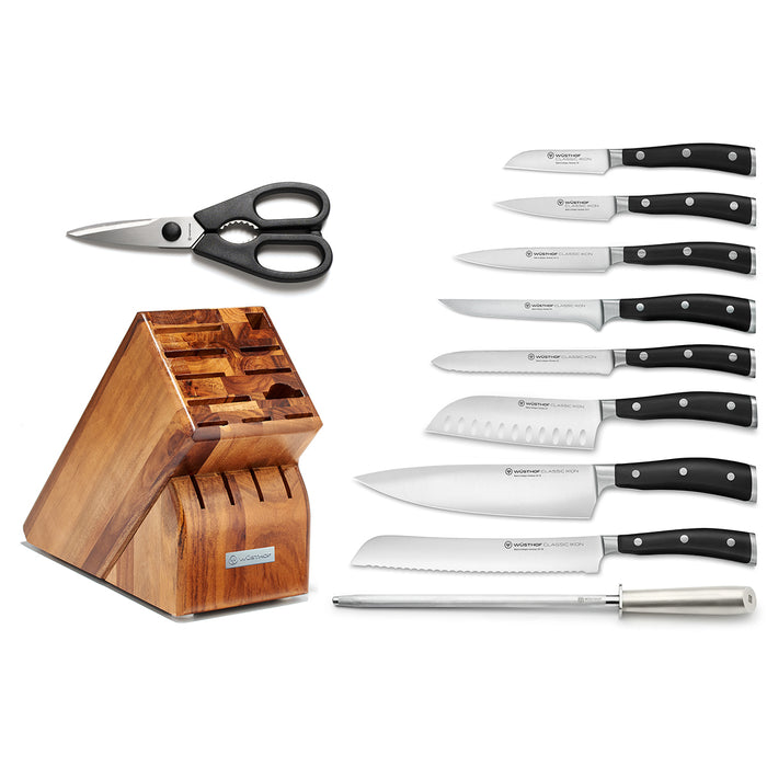 Wusthof Classic Ikon Forged 11 Piece Block Set