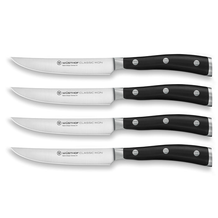 Wusthof Classic Ikon Forged 4 piece Steak Knife Set