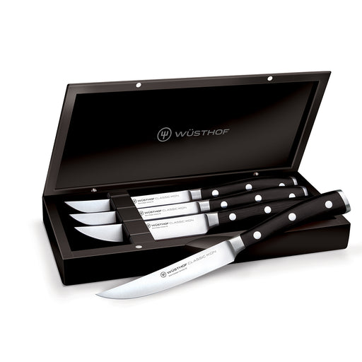 Wusthof Classic Ikon Forged 4 piece Steak Knife Set