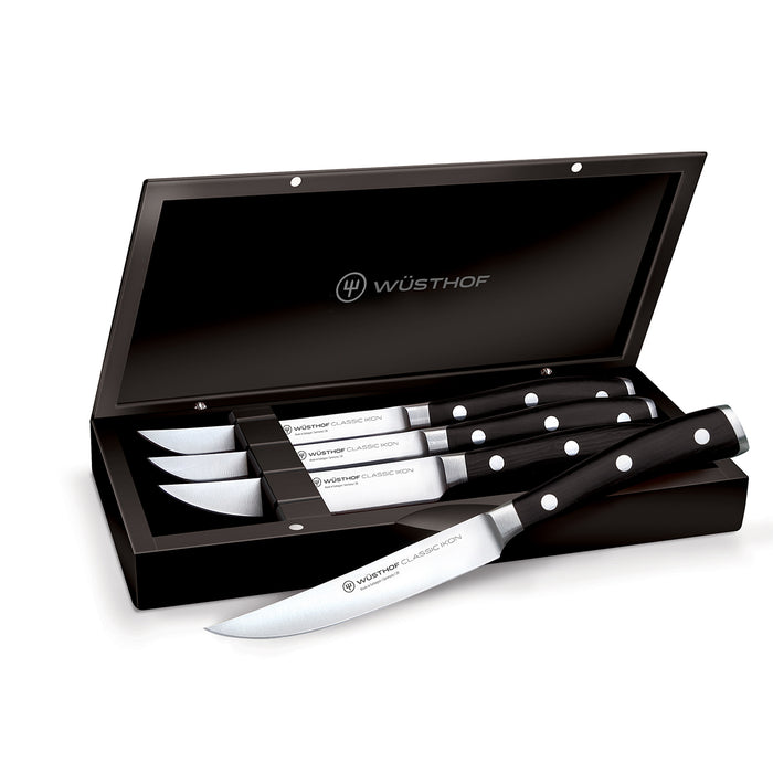 Wusthof Classic Ikon Forged 4 piece Steak Knife Set