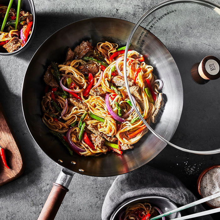 Zwilling Dragon 12" Carbon Steel Wok