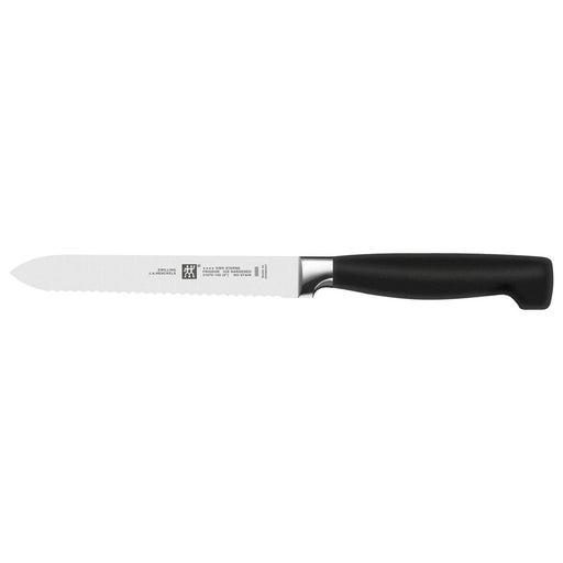 Zwilling Four Star Forged 5" Serrated Utility Knife