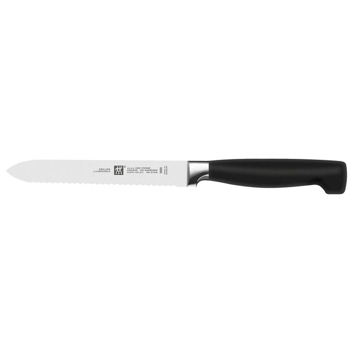 Zwilling Four Star Forged 5" Serrated Utility Knife