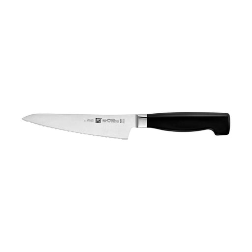 Zwilling Four Star Forged 5.5"Serrated  Prep Knife