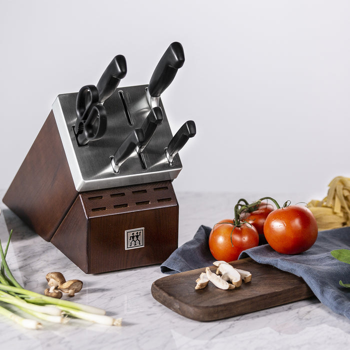 Zwilling Four Star Forged 7 Piece Self-Sharpening Block Set