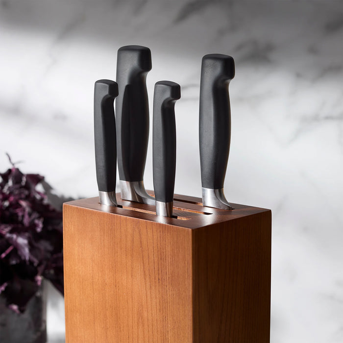 Zwilling Four Star Forged 7  Piece Upright Knife Block Set