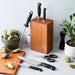 Zwilling Four Star Forged 7  Piece Upright Knife Block Set