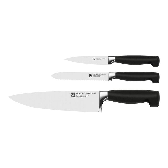 Zwilling J.A. Henckels Forged Four Star 3 Piece Starter Set