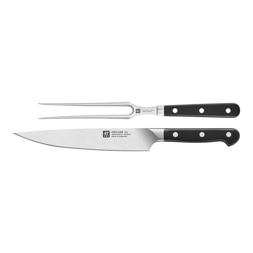 Zwilling Pro 2 Piece Carving Knife & Fork Set