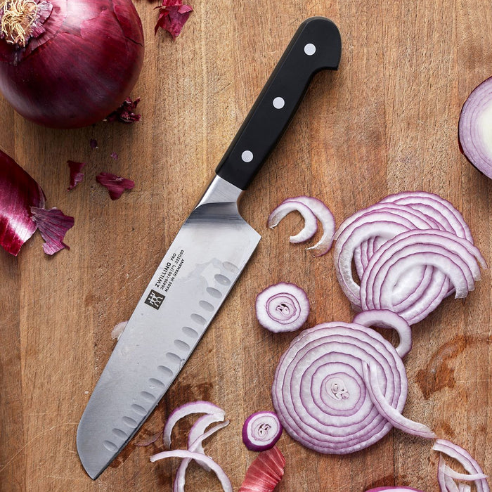 Zwilling Pro Forged 7" Santoku Knife with Hollow Edge