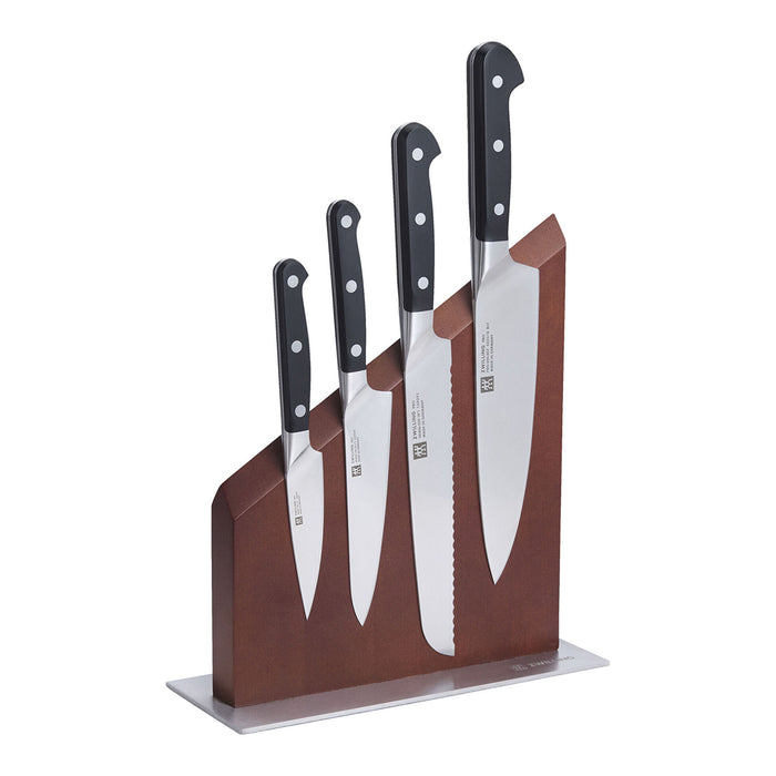 Zwilling Pro Forged 5 Pc Magnetic Knife Block Set