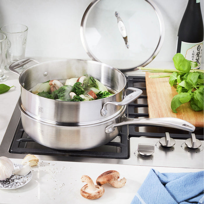 Zwilling Spirit 3-Ply 12 pc Stainless Steel Set