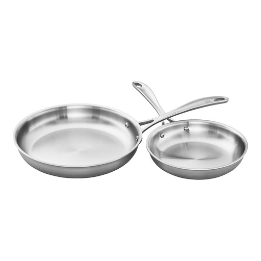 Zwilling Spirit 3-Ply 2 pc Stainless Steel Fry Pan Set