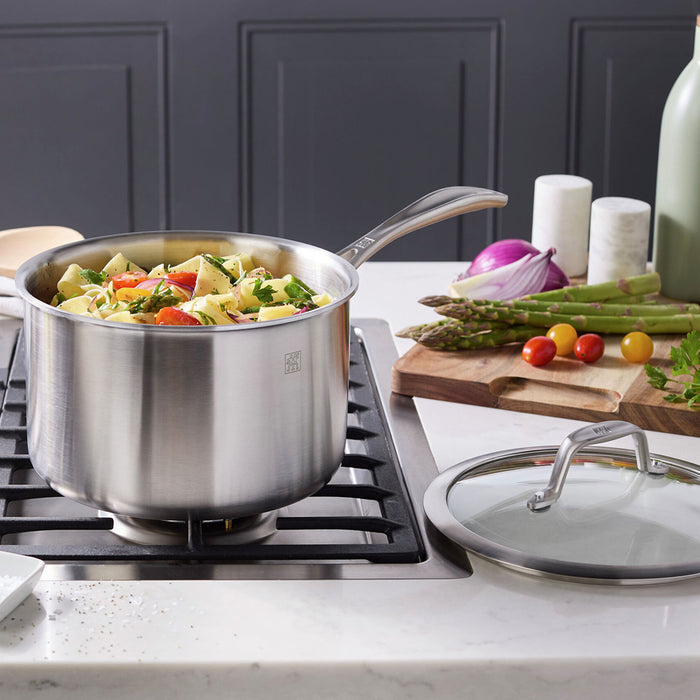 Zwilling Spirit 3-Ply 4 qt Stainless Steel Sauce Pan