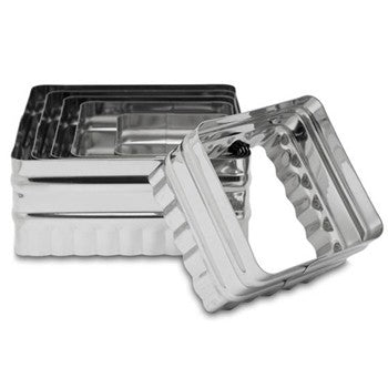 Ateco 6 Piece Double Sided Square Cutter Set