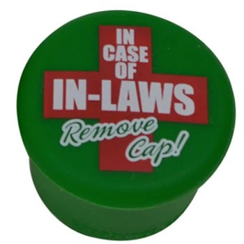 Capabunga Wine Cap In Case of In-laws Remove Cap
