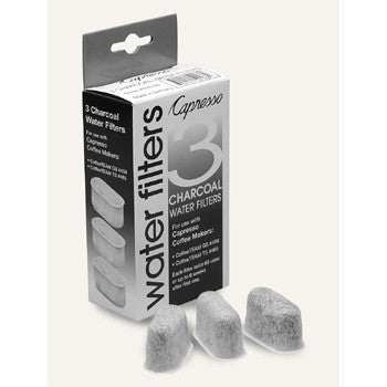 Capresso Charcoal Water Filters, Set of 3