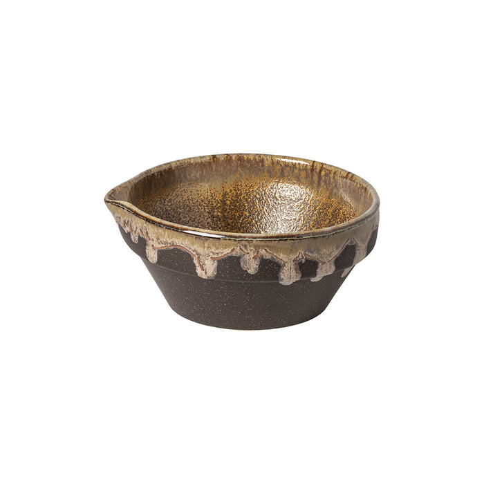 Casafina Poterie Small Mixing Bowl in Mocha Latte