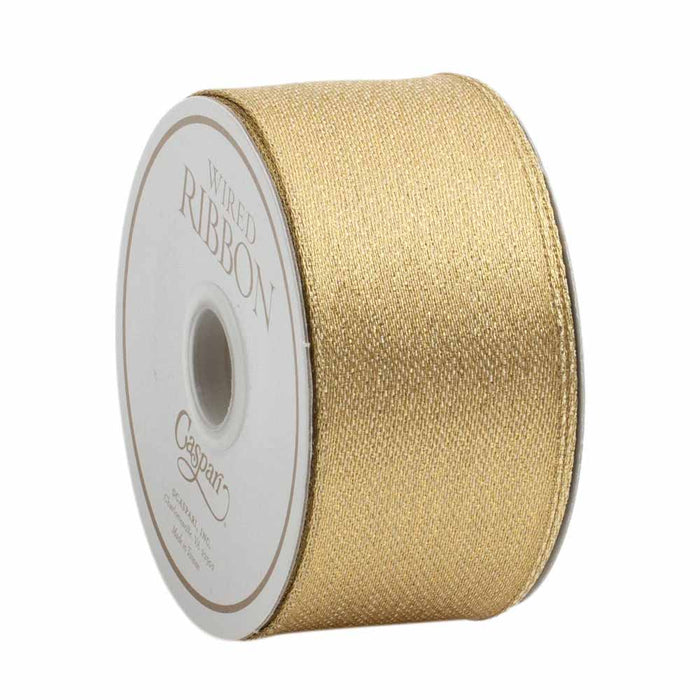 Caspari Metallic Gold Wired Ribbon