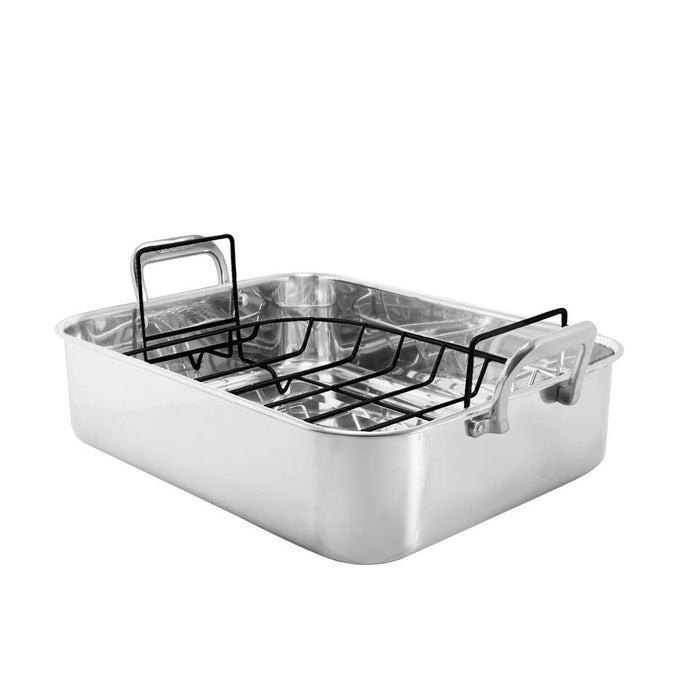 Chantal Stainless Steel Roaster with Nonstick Rack