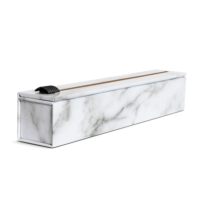 Chic Wrap Carrara Marble Aluminum Foil Dispenser