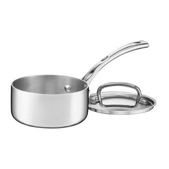 Cuisinart French Classic Tri-Ply Stainless 1 Quart Saucepan with Lid