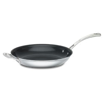 Cuisinart French Classic Tri-Ply Stainless 12" Nonstick Fry Pan