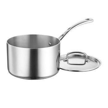 Cuisinart French Classic Tri-Ply Stainless 4 Quart Saucepan with Lid