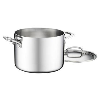 Cuisinart French Classic Tri-Ply Stainless 6 Quart Stockpot with Lid