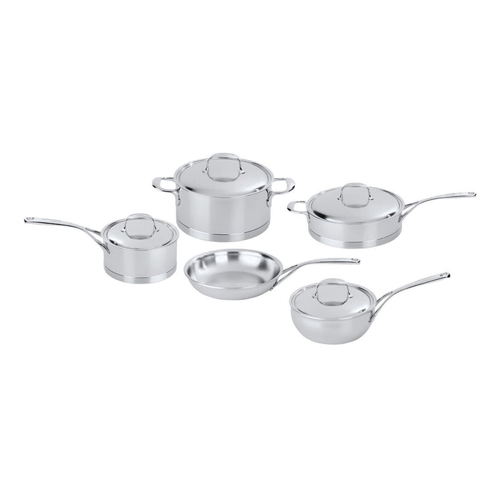 Demeyere Atlantis 7-Ply 9 Piece Stainless Steel Cookware Set — Las Cosas Kitchen Shoppe