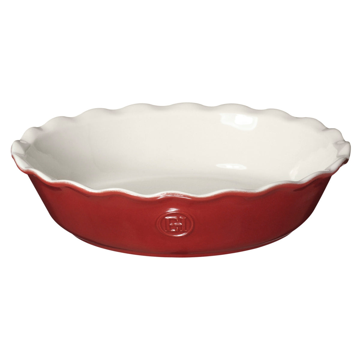 Emile Henry Modern Classics 9 Pie Dish in Red — Las Cosas Kitchen Shoppe