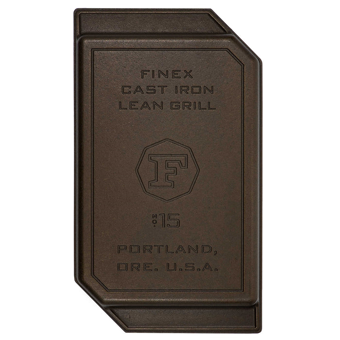 Finex 15" Cast Iron Lean Grill Pan
