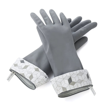 Full Circle Splash Patrol Natural Latex Cleaning Gloves Medium/Large