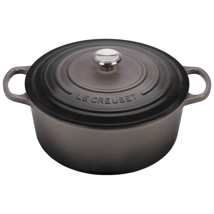 Le Creuset Enameled Cast Iron Signature 9 Quart Round Dutch Oven in Oyster