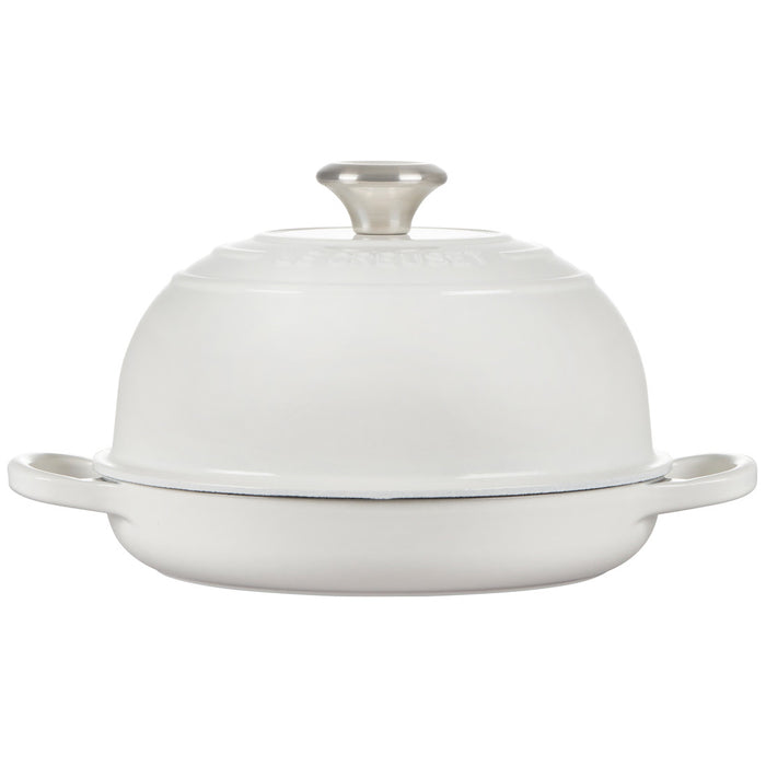 Le Creuset Enameled Cast Iron Bread Oven in White