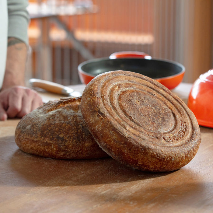Le Creuset Enameled Cast Iron Bread Oven in White