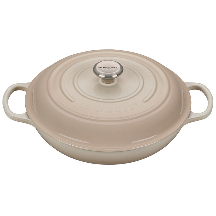Chasseur French Enameled Cast Iron Qt. Braiser with Lid