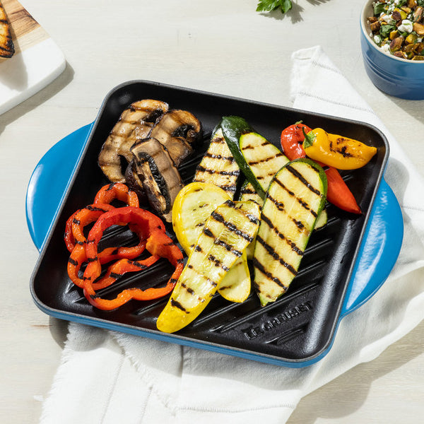 Le Creuset Enameled Cast Iron Square Grill in Marseille