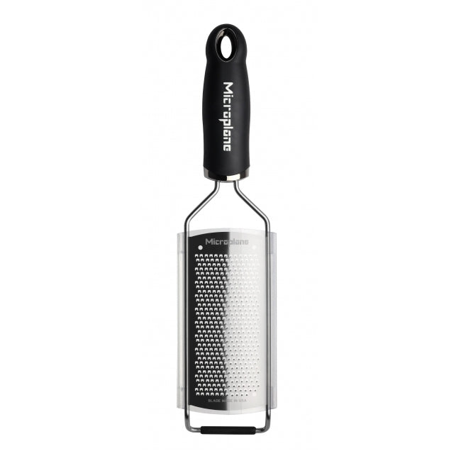 Microplane Gourmet Series Fine Grater with Black Handle