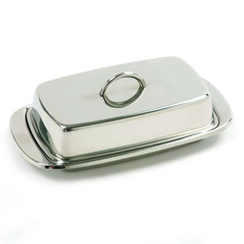 Norpro Stainless Steel Butter Dish