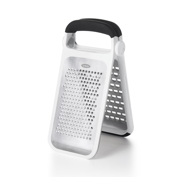 OXO Good Grips Etched Two-Fold Grater — Las Cosas Kitchen Shoppe